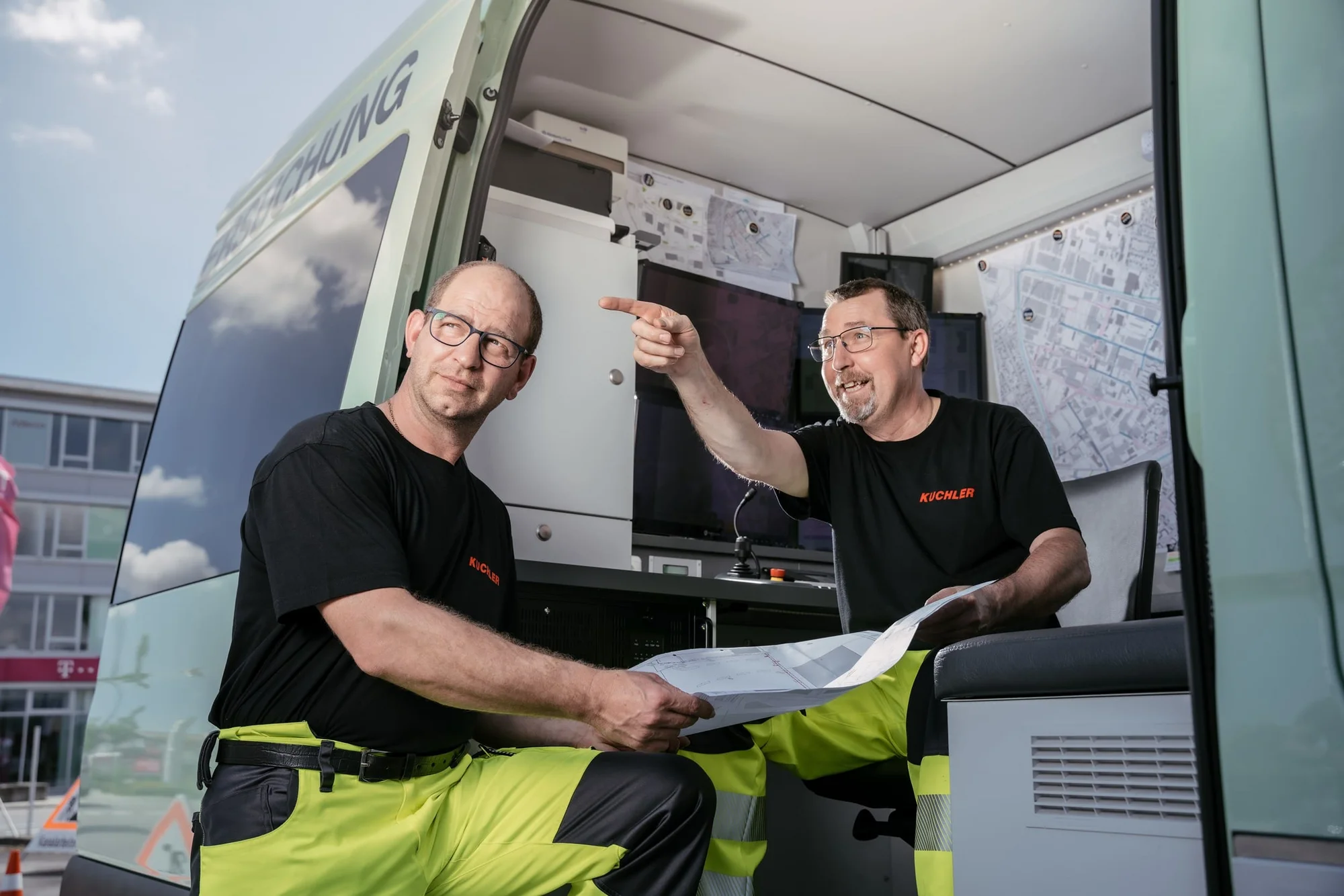 Ablauf einer Kanalreinigung in Patersdorf